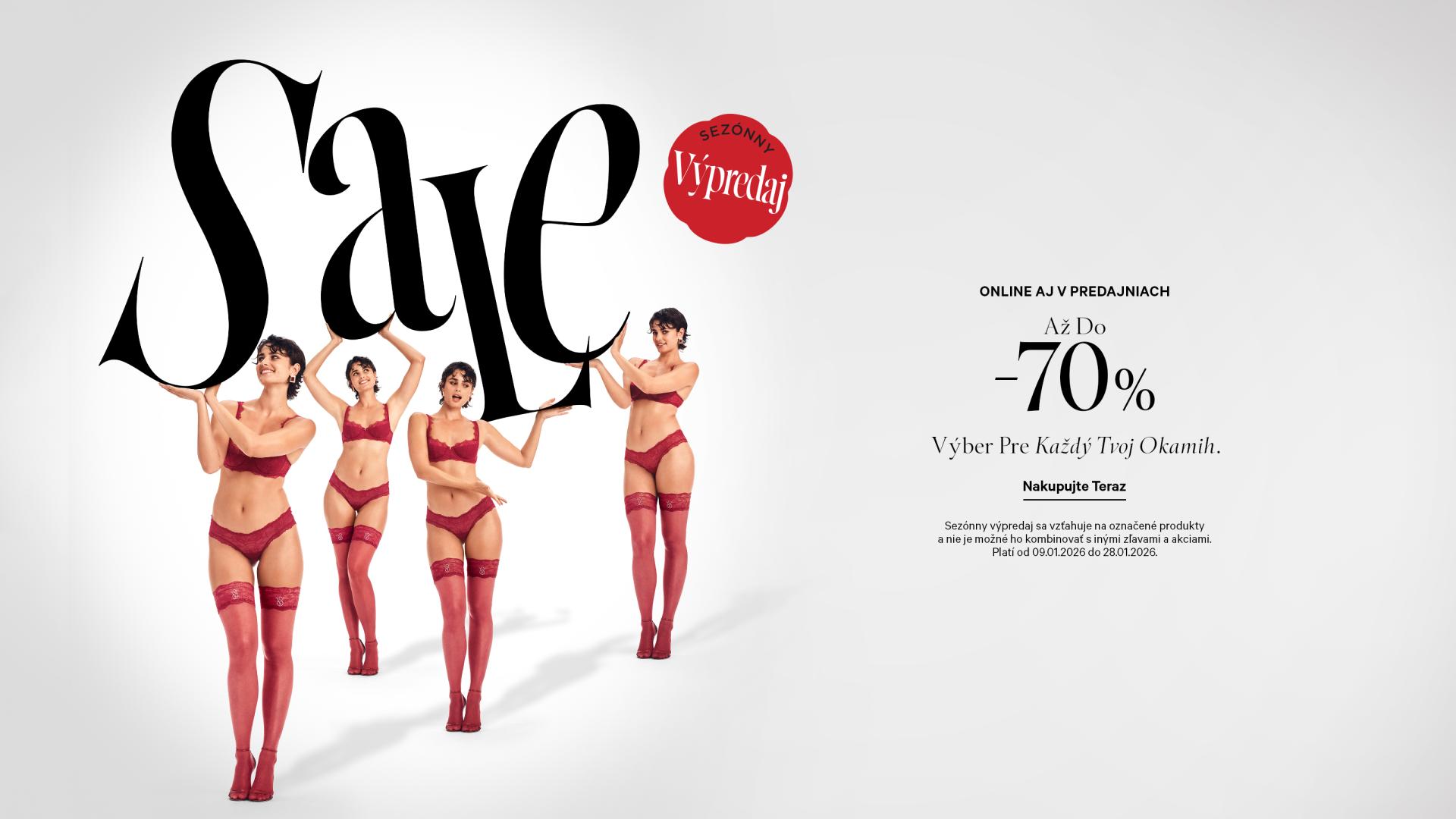 Victoria&rsquo;s Secret Sez&oacute;nny V&yacute;predaj banner