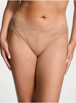 Čipkované Nohavičky S Vysokými Nohami Rose Lace Cheeky Panty