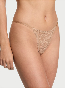 Čipkované tangá nohavičky s tenkými ramienkami