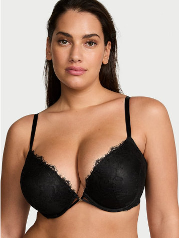 Bombshell Add-2-Cups Rose Lace Push-Up Podprsenka
