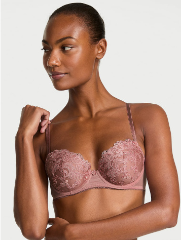 Vintage Blossom Embroidery – Ľahko Vystužená Demi Podprsenka