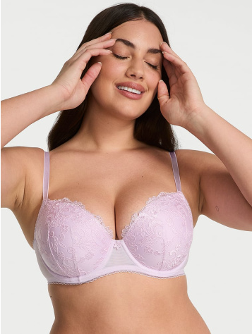 Vintage Blossom Embroidery – Ľahko Vystužená Demi Podprsenka