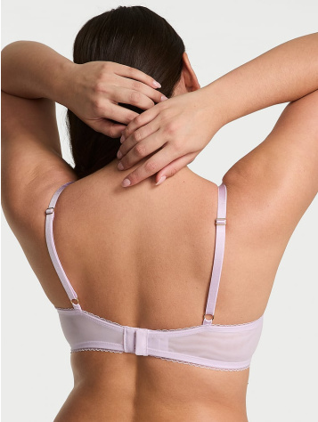 Vintage Blossom Embroidery – Ľahko Vystužená Demi Podprsenka