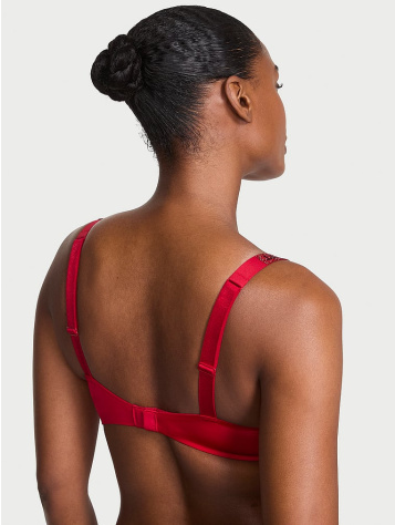 Podprsenka S Lesklými Ramienkami Push-Up