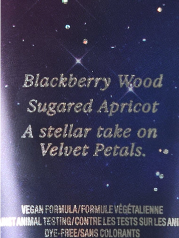 Telové mlieko s vôňou Velvet Petals Starlit 236 ml