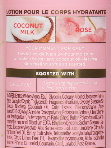 Hydratačné telové mlieko Coconut Milk Rose 296 ml