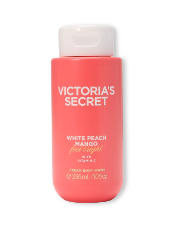 Krémový sprchový gél – Biely broskyňa a mango 296 ml